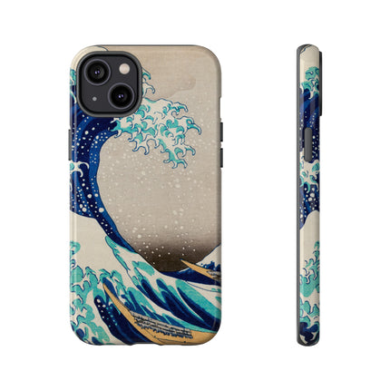 The Great Wave off Kanagawa by Katsushika Hokusai Phone Cases