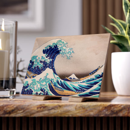 The Great Wave off Kanagawa by Katsushika Hokusai Ceramic Tile