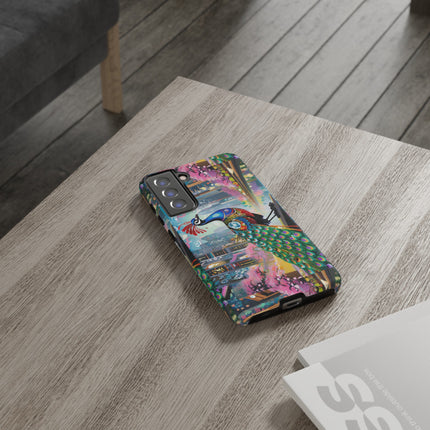 Techno Plumes Phone Cases