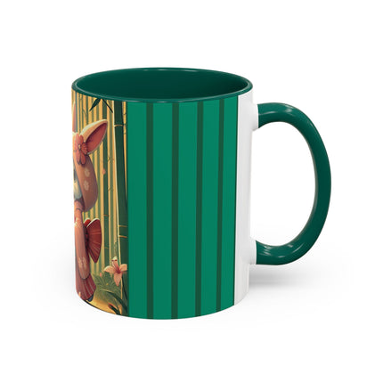 Geisha Kitten’s Easter Stroll Colorful Mugs (11oz, 15oz)