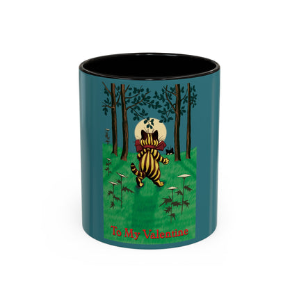 Peekaboo by Louis Wain Colorful Mugs (11oz, 15oz)