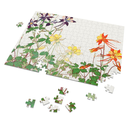Aquilegia Flower by Tanigami Kônan Jigsaw Puzzle (30, 110, 252, 500-Piece)