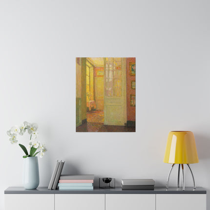 The Quiet Window – Henri Le Sidaner’s Poetic Interior