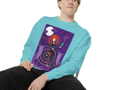 Mystic Elegance Unisex Garment-Dyed Sweatshirt