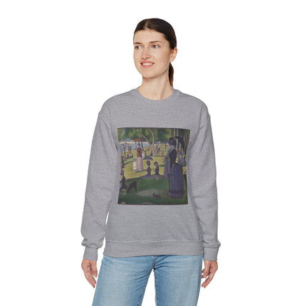 A Sunday on La Grande Jatte by Georges Seurat Heavy Blend™ Crewneck Sweatshirt