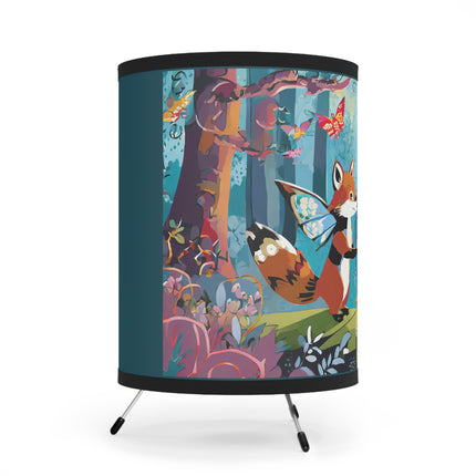 Whimsical Woodland Tripod Lamp