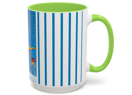 Snowfall & Couture Colorful Mugs (11oz, 15oz)