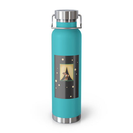 Playful Paws Copper Vacuum Insulated Bottle, 22oz