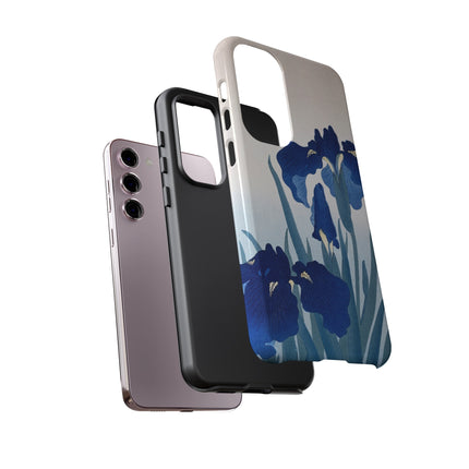 Iris Flowers by Ohara Koson Phone Cases