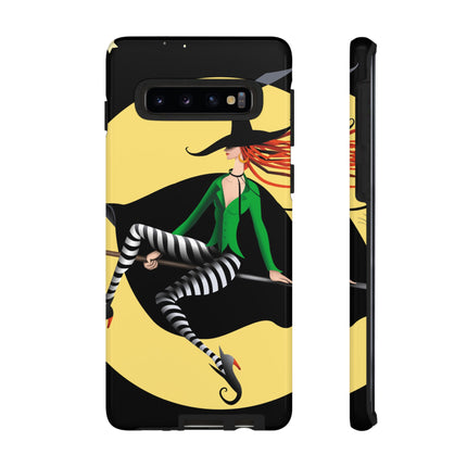 A Witch’s Moonlit Flight Phone Cases