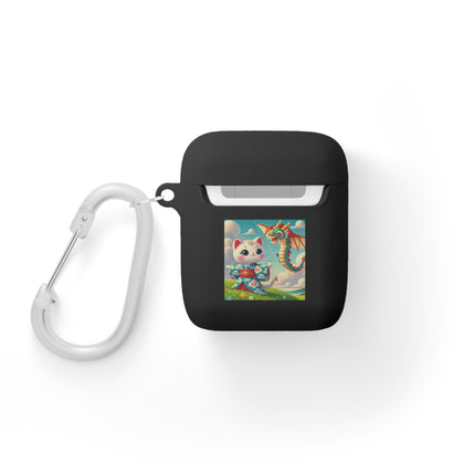 Geisha Kitten and the Dragon Kite AirPods and AirPods Pro Case