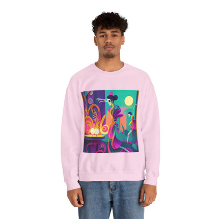Dance of the Skeleton Ballerinas Unisex Heavy Blend™ Crewneck Sweatshirt