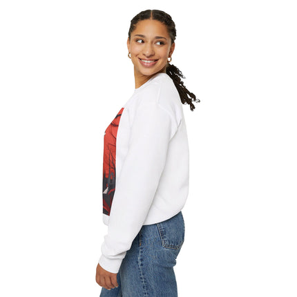 Halloween Night Scene Unisex Heavy Blend™ Crewneck Sweatshirt