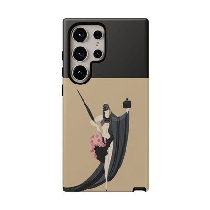 Dancer with Ink & Blossoms Phone Case – Elegant Grace & Artistic Poise