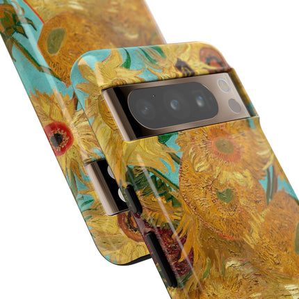 Vase with Twelve Sunflowers by Vincent Van Gogh Phone Cases