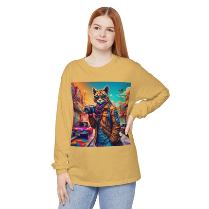 Neon Photographer Long Sleeve T-Shirt