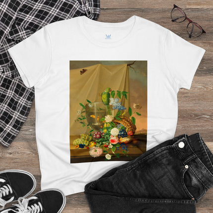 Still Life by Corredo und Starkenberg Women's Midweight Cotton Tee