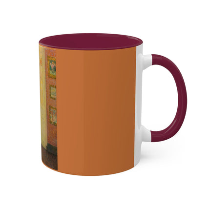 Interior, Window Light by Henri Le Sidaner Colorful Mugs, 11oz