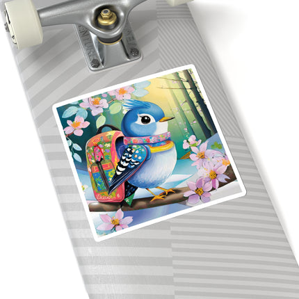 Baby Bluebird Kiss-Cut Stickers (4 Sizes)