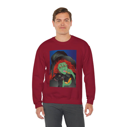 Mirror, Mirror A Witch's Touch Women’s Unisex Heavy Blend™ Crewneck Sweatshirt