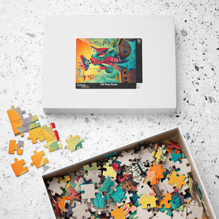 Skeleton Crew of the Misty Seas Puzzle (110, 252, 520, 1014-piece)
