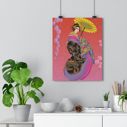 Enchanting Geisha Giclée Art Print