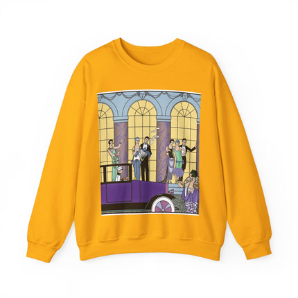 Au Revoir by George Barbier Heavy Blend™ Crewneck Sweatshirt