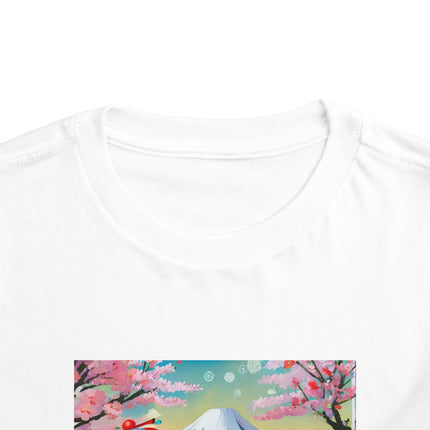 Rainy Day Ducks Toddler Short Sleeve Tee