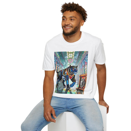 Cyber Panther's Hunt Softstyle T-Shirt