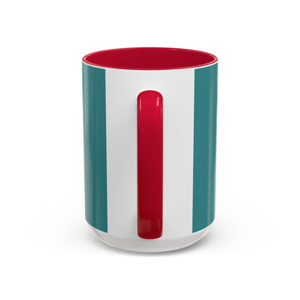 Cherry Blossom Courtesans & Crimson Crab Colorful Mug – Imperial Elegance & Playful Charm