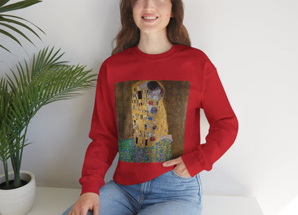 The Kiss by Gustav Klimt Heavy Blend™ Crewneck Sweatshirt