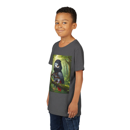 The African Grey Sentinel Youth Short Sleeve Tee