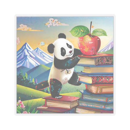 Cute Panda Kiss-Cut Stickers (4 Sizes)