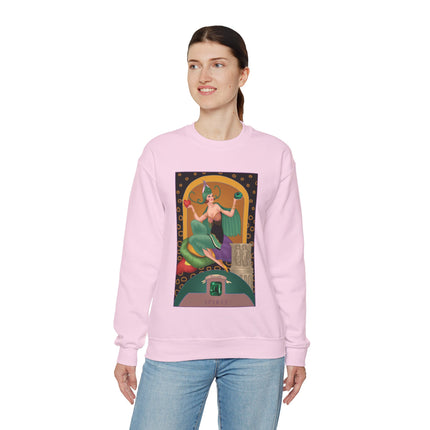 May & Emerald (from the Gem Series) by Sofia Chiostri Heavy Blend™ Crewneck Sweatshirt