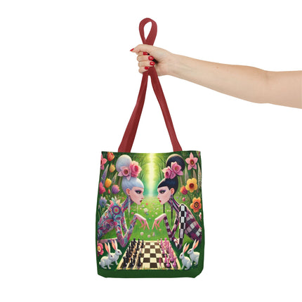 The Spring Gambit: A Fairy’s Move Tote Bag – Whimsical Chess & Spring Magic