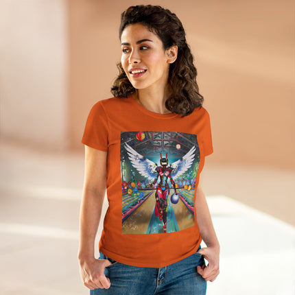 Samurai Robot Angels Cotton Tee