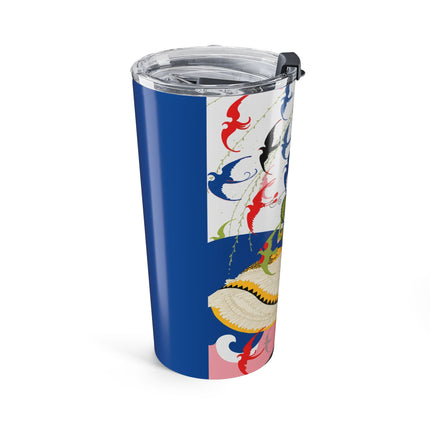 Flight of the Songbirds 20oz Tumbler – Theatrical Whimsy & Colorful Harmony