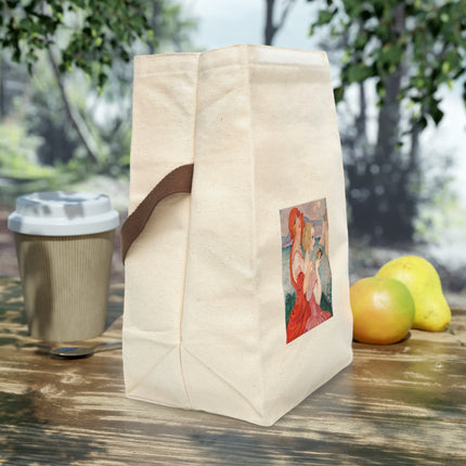 Sur la Route d'Anacapri by Gerda Wegener Canvas Lunch Bag With Strap
