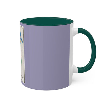 Iris, Iris sibirica by Anselmus Boëtius de Boodt Colorful Mugs, 11oz