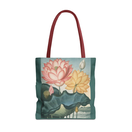 The Sacred Egyptian Lotus by Robert John Thornton Tote Bag (AOP)