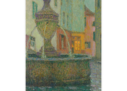 La Fontaine by Henri Le Sidaner Postcards (envelopes included) - Bundles of 10, 30, 50 Pieces