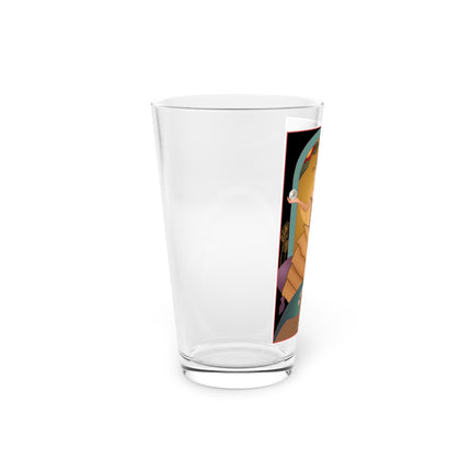 June & Pearl, Alexandrite Zodiac Pint Glass