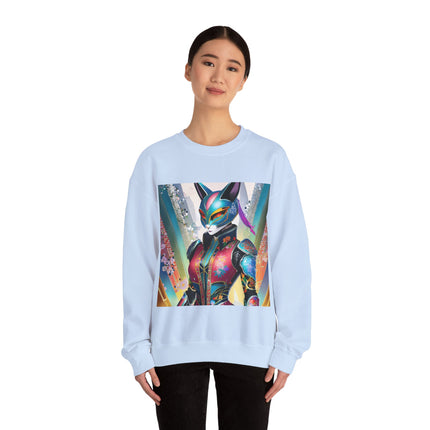 Cyberpunk Chic Unisex Heavy Blend™ Crewneck Sweatshirt