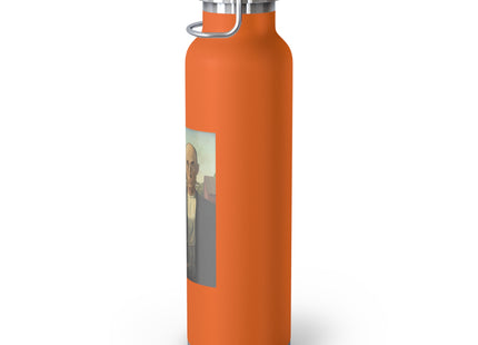 American Gothic by Grant Wood Copper Vacuum Insulated Bottle, 22oz