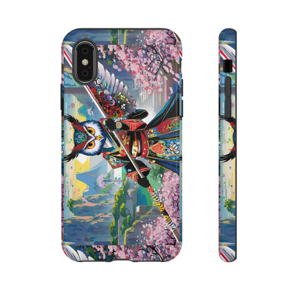 Cyberpunk Samurai Owl Phone Cases