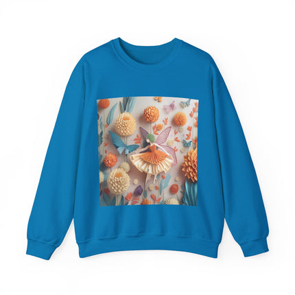 Dahlia Fairy Unisex Heavy Blend™ Crewneck Sweatshirt