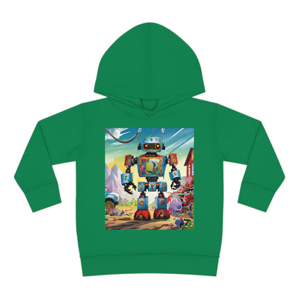 The Rusty Robot Toddler Pullover Fleece Hoodie