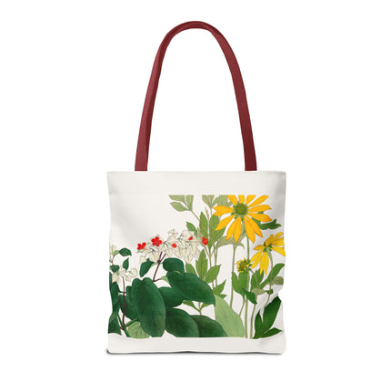 Clerodendrum & Rudbeckia by Tanigami Kônan Tote Bag (AOP)