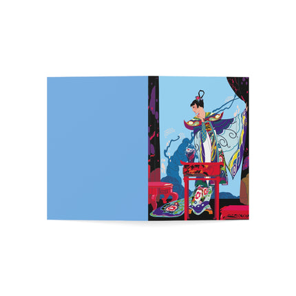A Visual Journey by Umberto Brunelleschi Greeting Cards (1, 10, 30, and 50pcs)