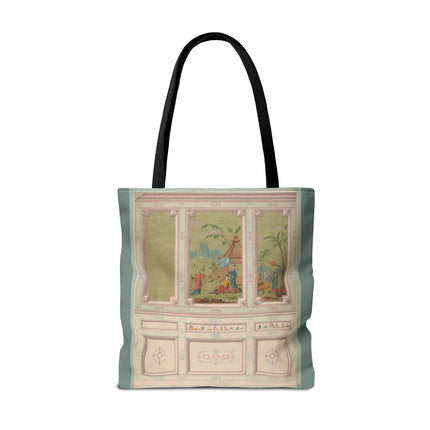 Chinoiserie scenes by Anonymous Tote Bag (AOP)